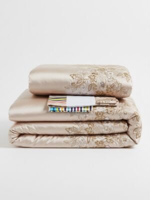 SABANAS SATEN Aura Champagne